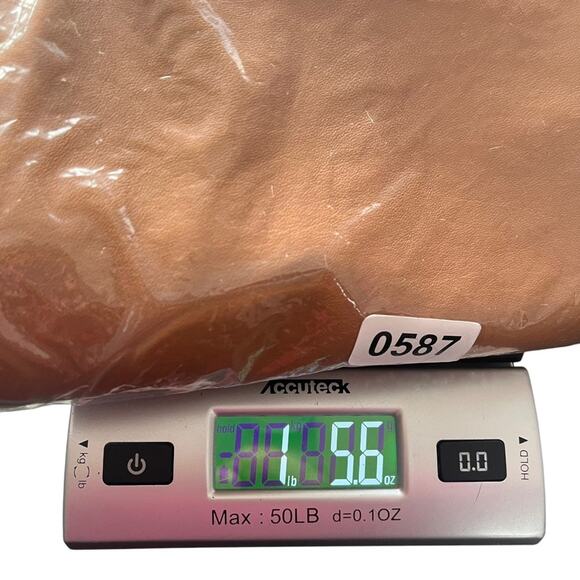 Vintage 80’s Leather Pleated Trousers Womens 8 Tan Betty Hanson Tapered Hi Rise - Picture 11 of 11